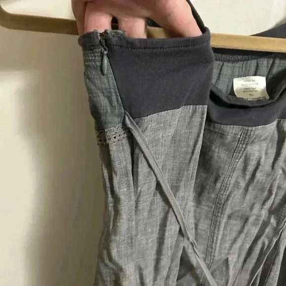 Matilda Jane Women’s Hotline Iris Linen Blend Side Zip Dress Size XS HTF Rare - Picture 3 of 5